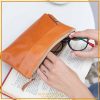 Clutch da bò sáp dành cho nữ